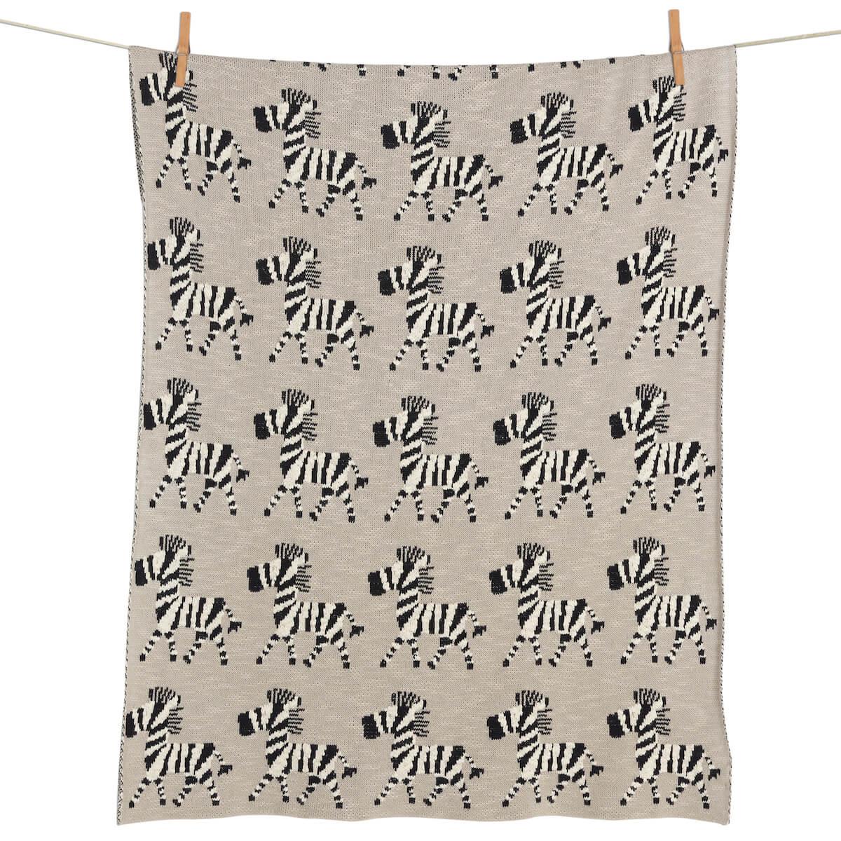 Couverture 80x100cm ON THE GO XL Quax Zebra