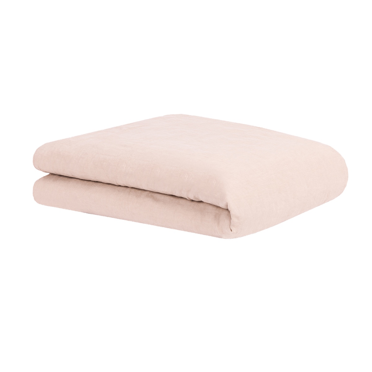 Couverture bébé 100x140cm WASHED FRENCH LINEN Nobodinoz mauve pink