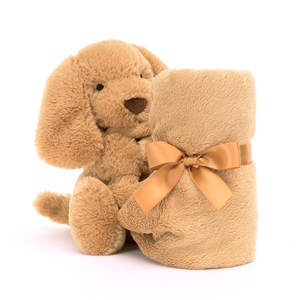 Doudou chiot Bashful Toffee Soother Jellycat