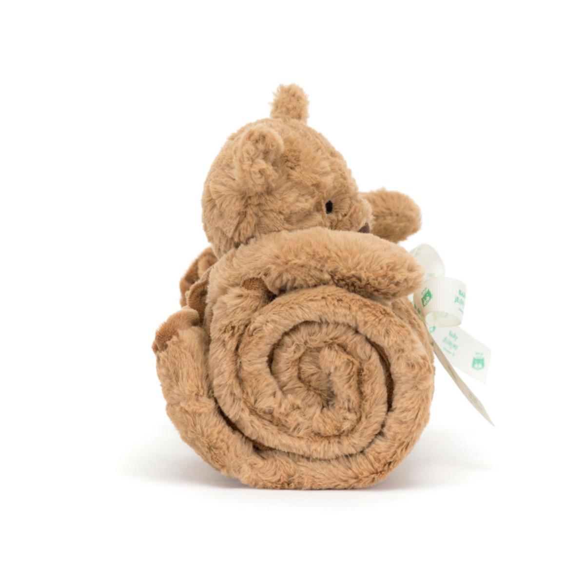Doudou-couverture Bartholomew Bear Blankie Jellycat