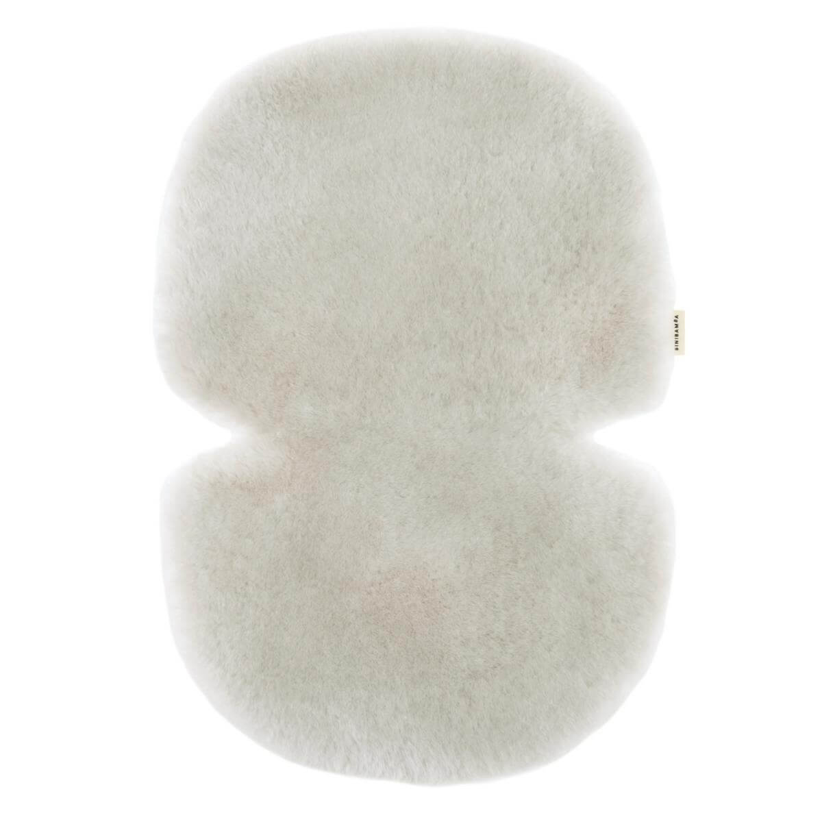 Doudou en peau de mouton - Harnais fixe Binibamba moon
