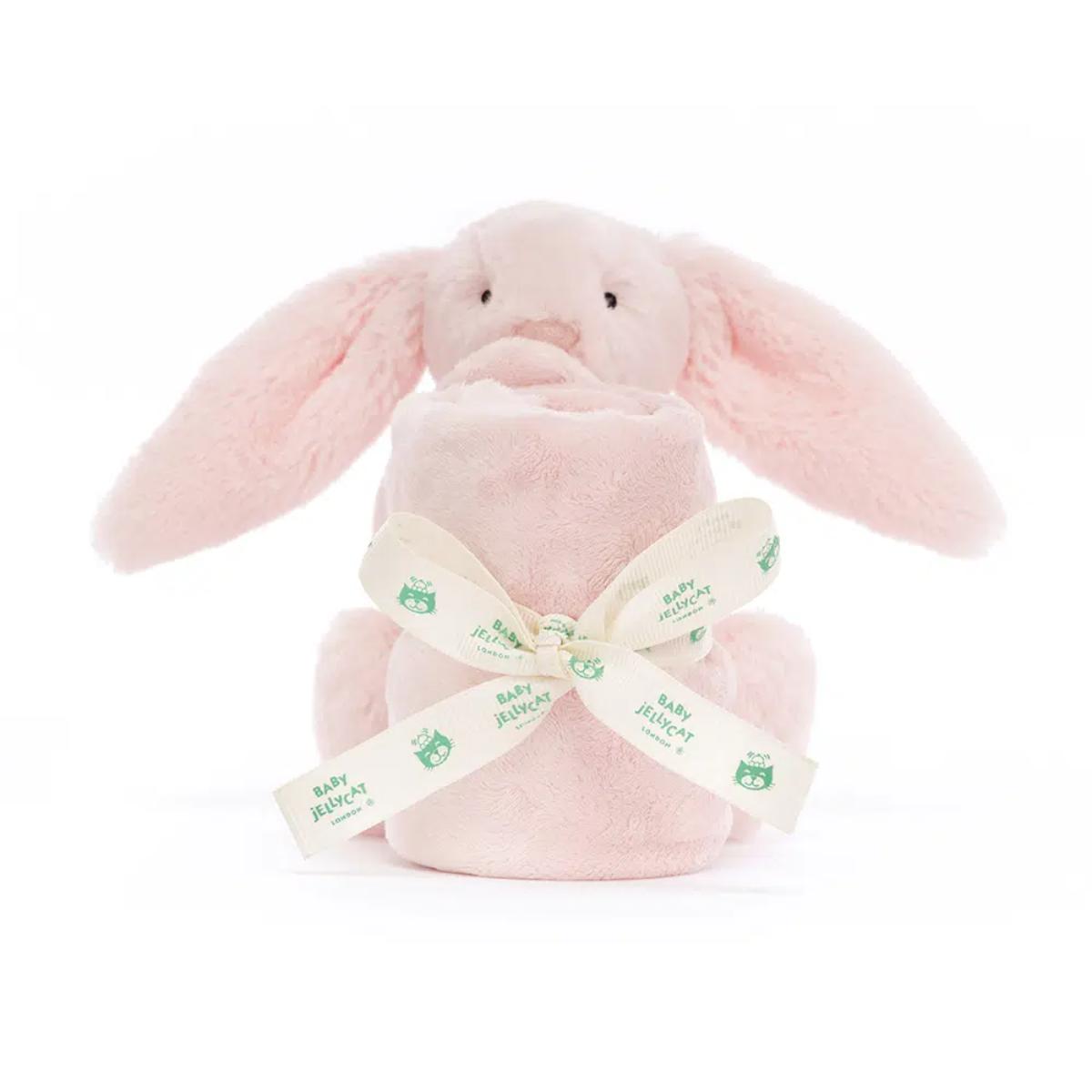 Doudou lapin Bashful Pink Soother Jellycat