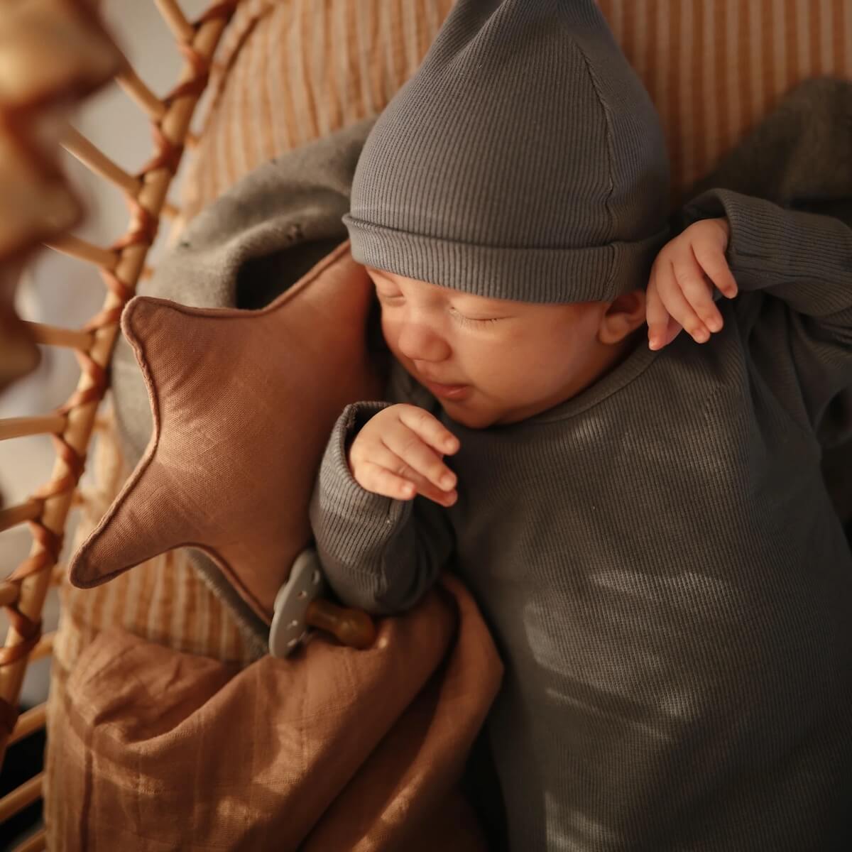 Doudou LOVEY Mushie Star-Natural