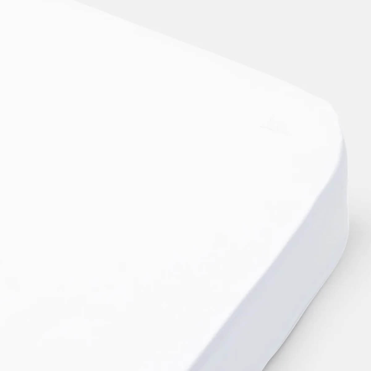 Drap housse 90x200x13cm Dear April Simply White