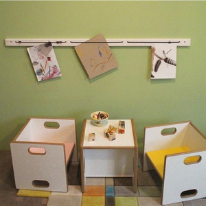 Etagère 120cm ZIGGY de Breuyn  blanc