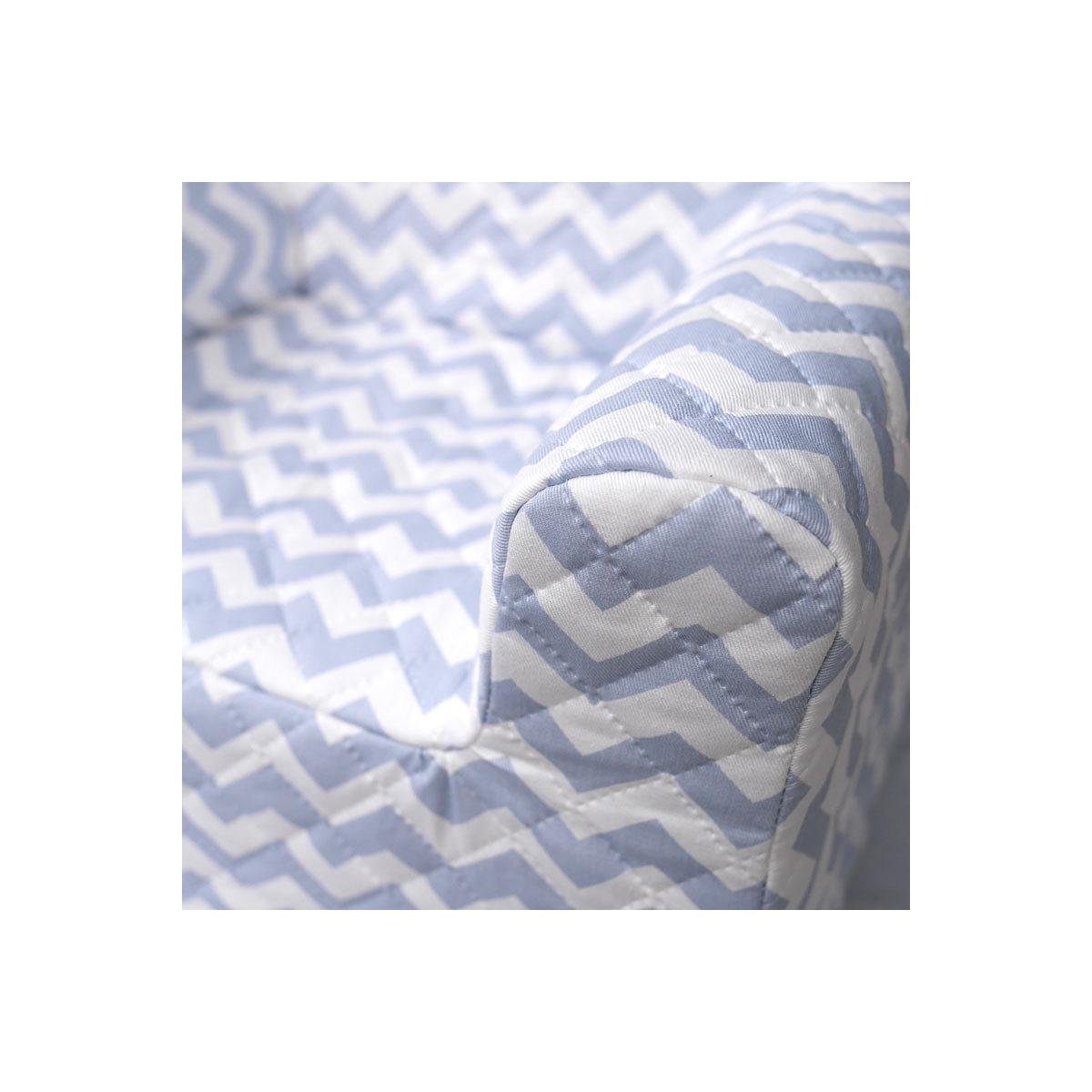 Fauteuil enfant ZIG ZAG Abitare Kids bleu clair