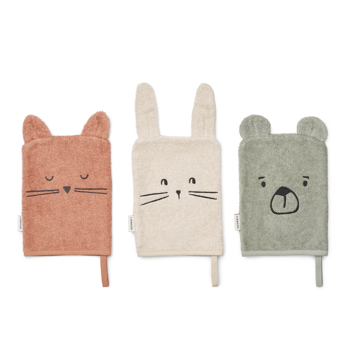 Gants de toilettes SYLVESTER Liewood Dove blue mix