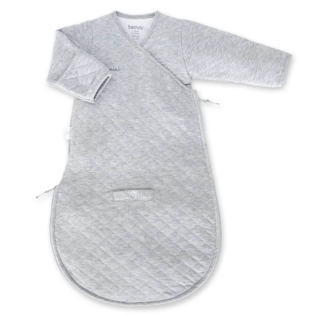 Gigoteuse 1-4M MAGIC BAG Bemini quilted-mix grey