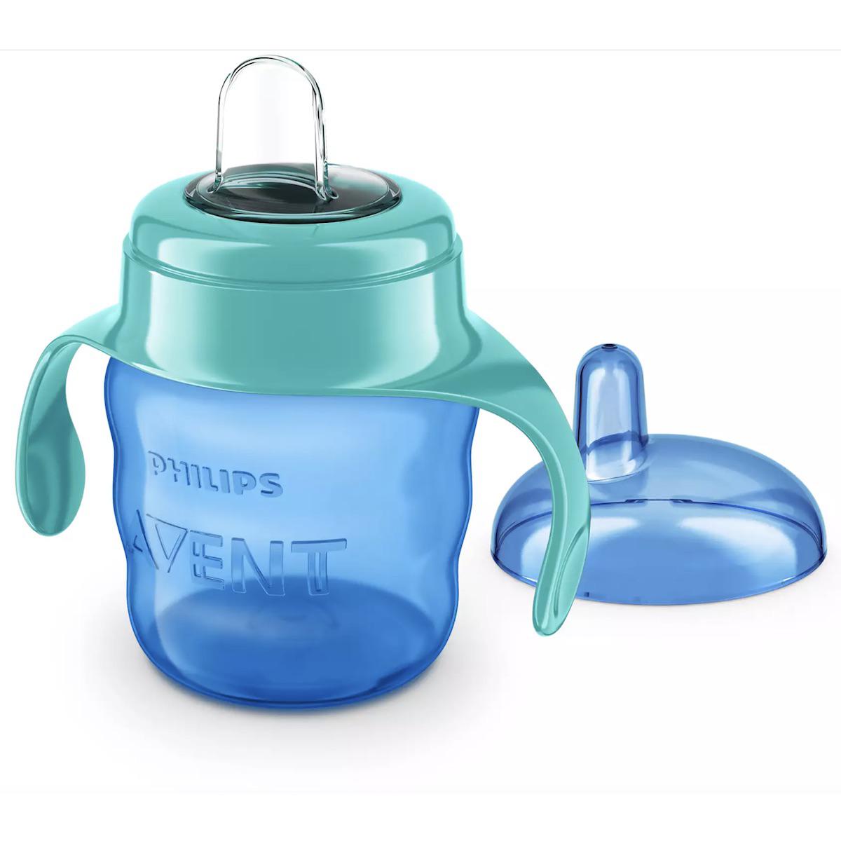 Gobelet anti-fuite 200ml Avent bleu