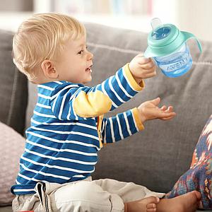Gobelet anti-fuite 200ml Avent bleu