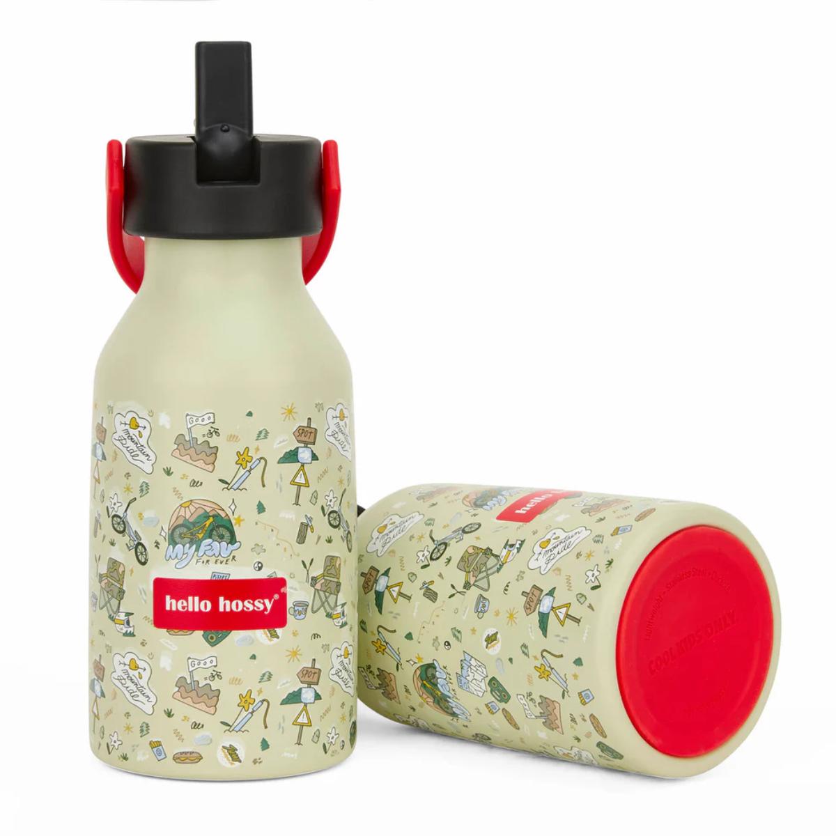 Gourde 350ml Mountain Ride Hello Hossy