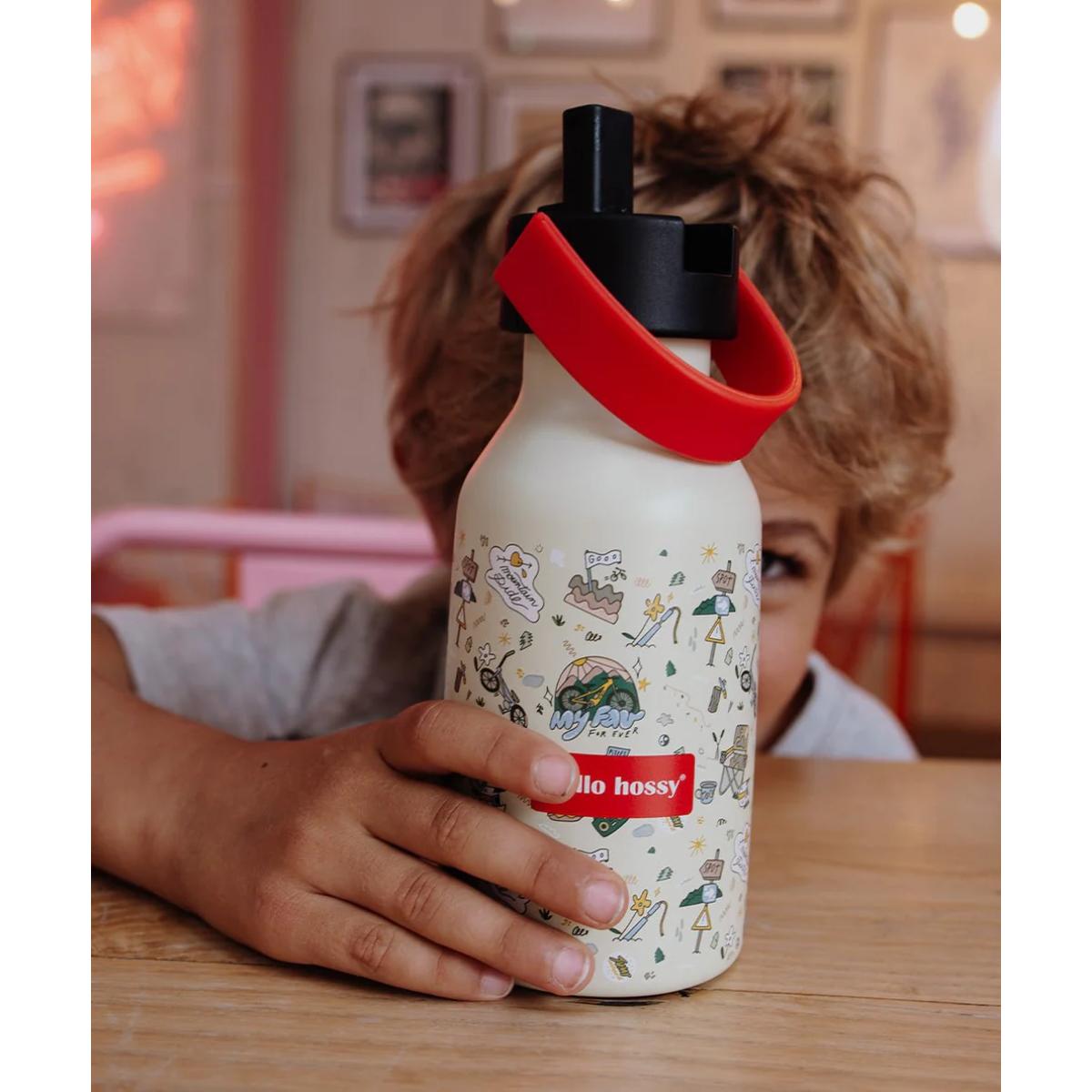 Gourde 350ml Mountain Ride Hello Hossy