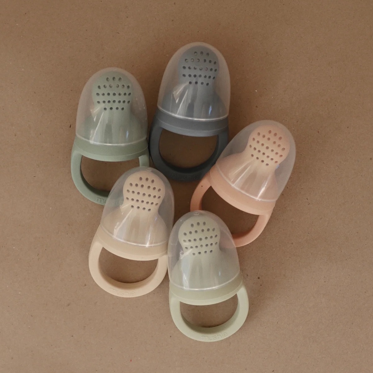 Grignoteur bébé 2pc Mushie Sage