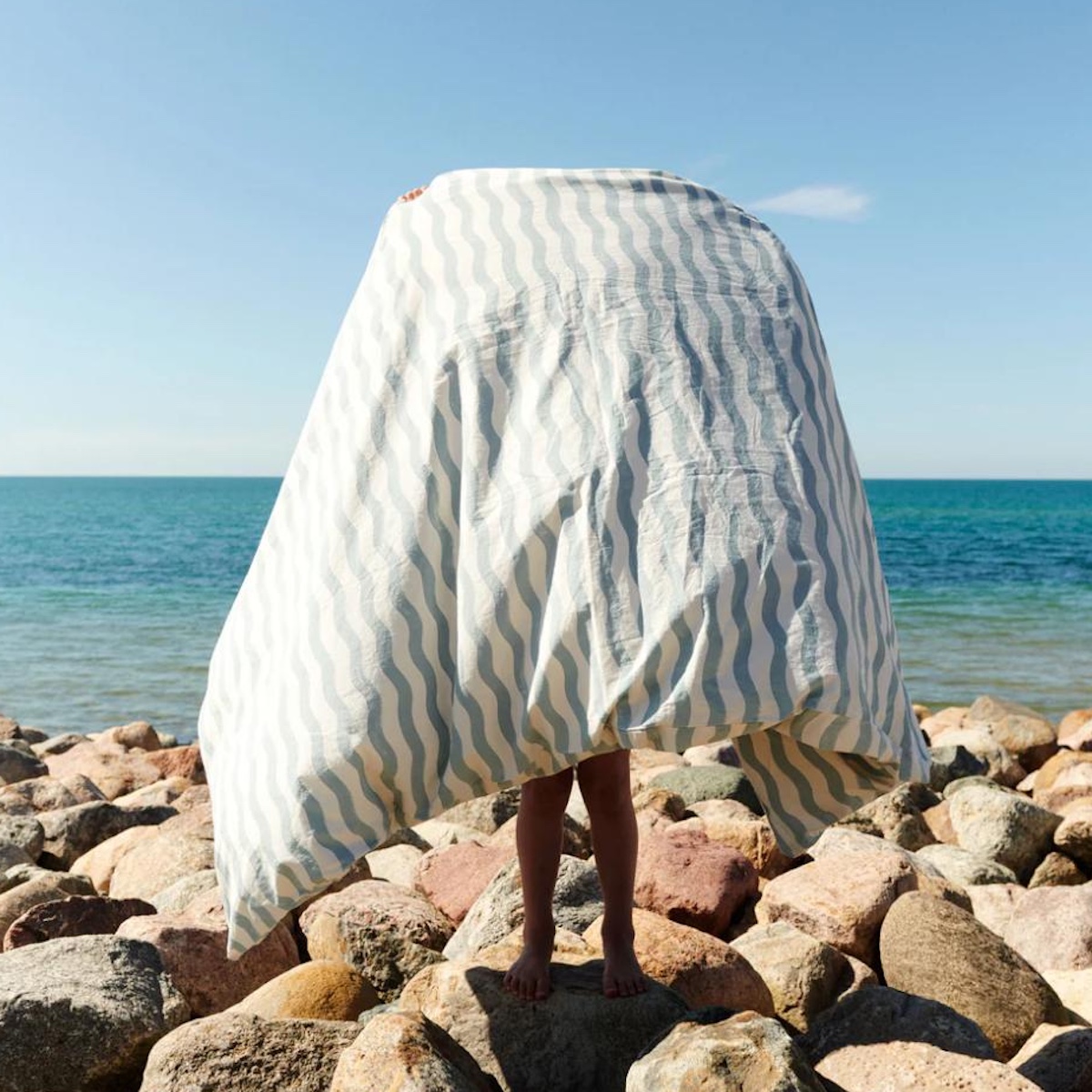 Housse de couette 140x200/63x63cm ASTA Dear April Waves