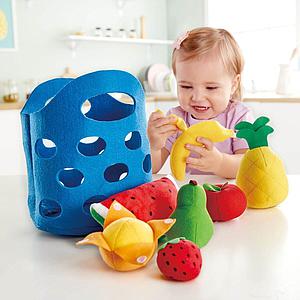 Jeu imitation panier fruits Hape
