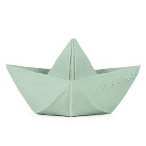 Jouet de bain ORIGAMI BOAT Oli&Carol Mint