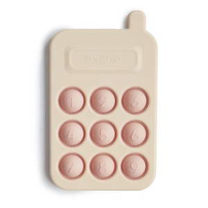 Jouet sensoriel PRESS TOY PHONE Mushie Blush