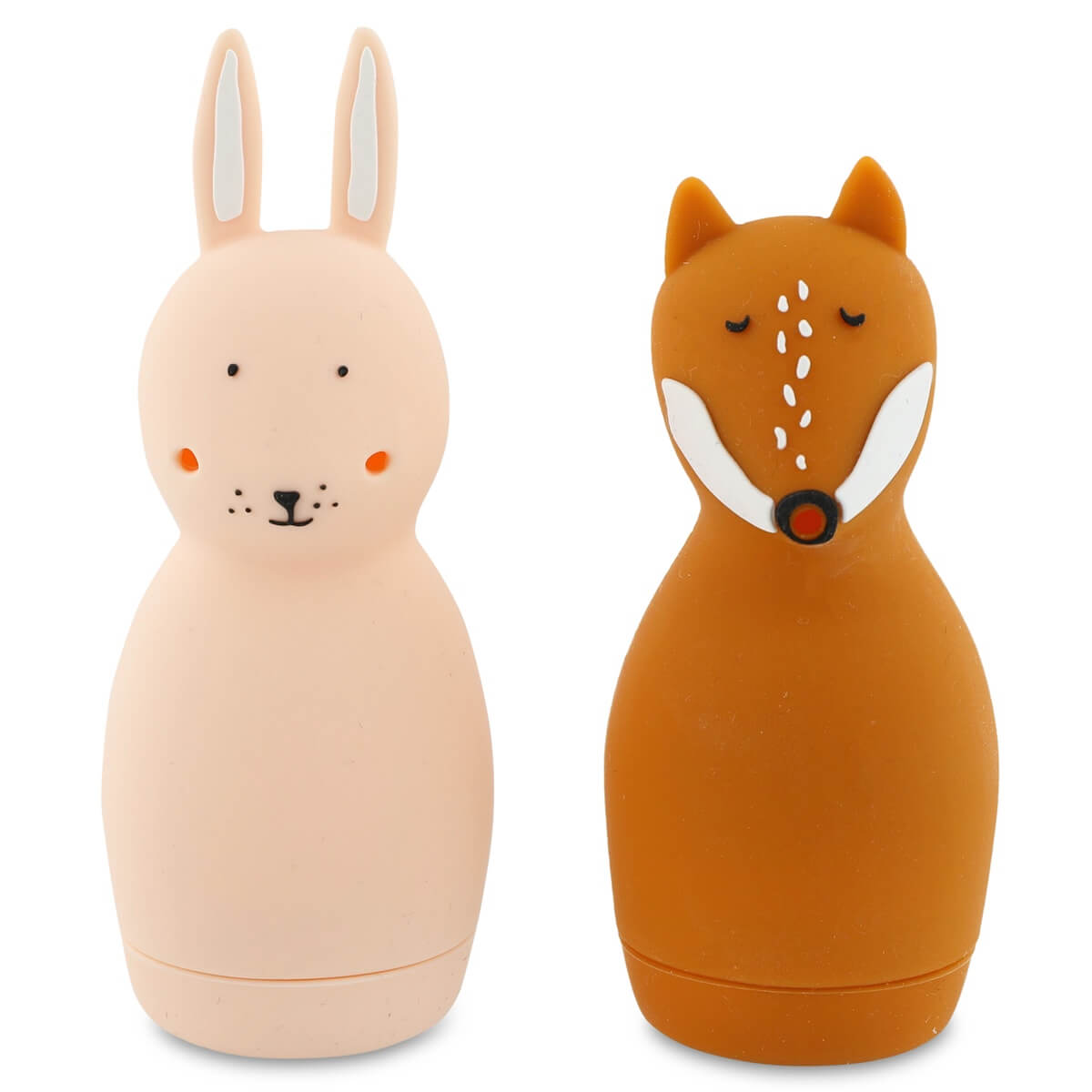 Jouets de bain Squeezy Animals MRS. RABBIT & MR. FOX
