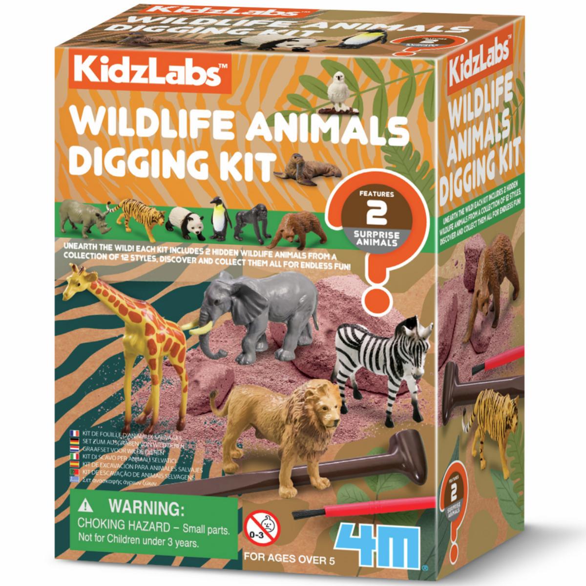 Kit de fouilles pour animaux sauvages 4M
