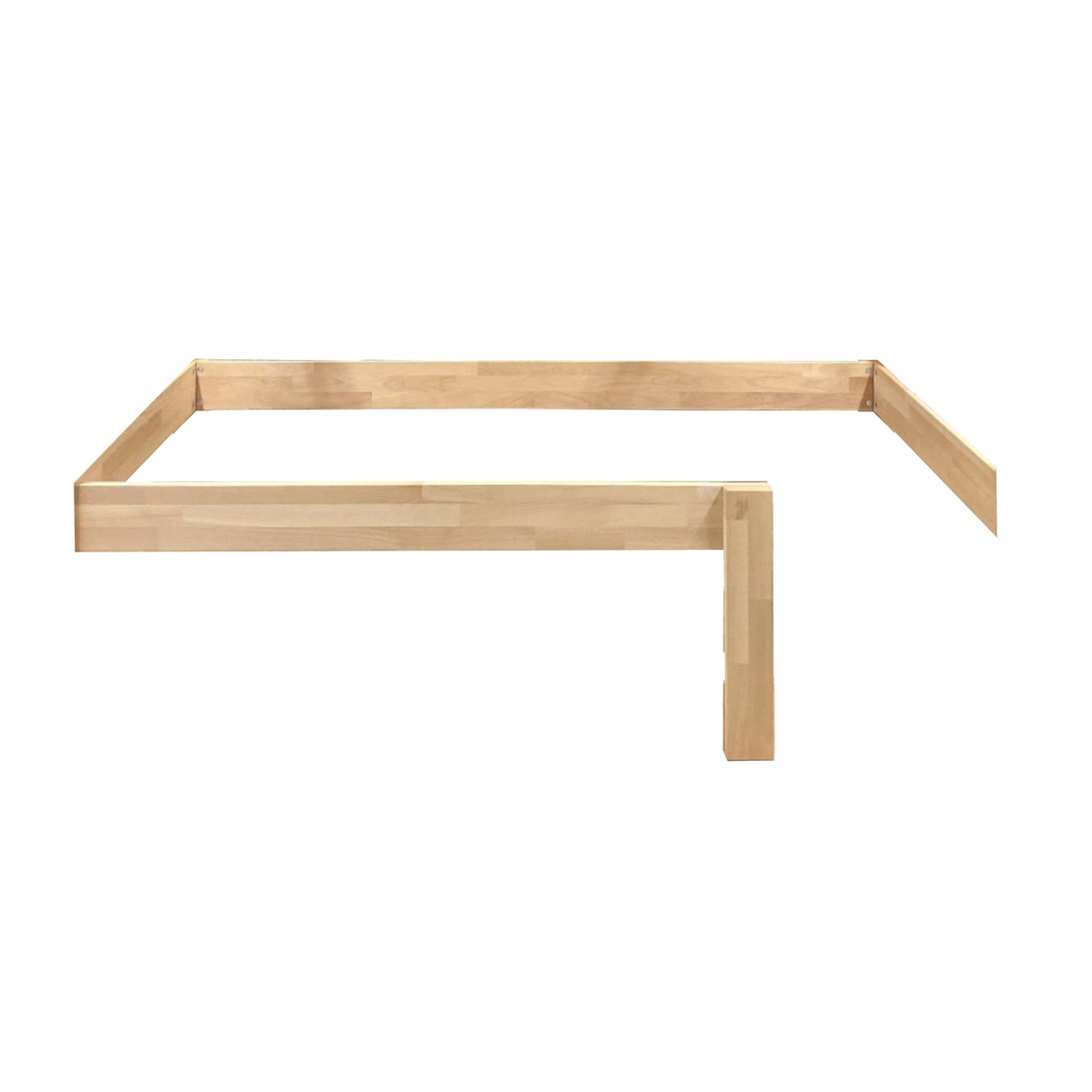 Kit de sécurité Montessori pour lit évolutif 90x200cm 7 en 1 échelle frontale DESTYLE de Breuyn naturel