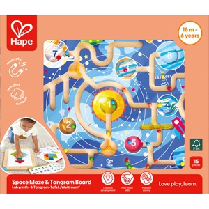 Labyrinthe magnétique Tangram 3 en 1 Hape