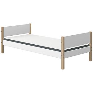Lit 90x200cm NOR Flexa chêne-blanc