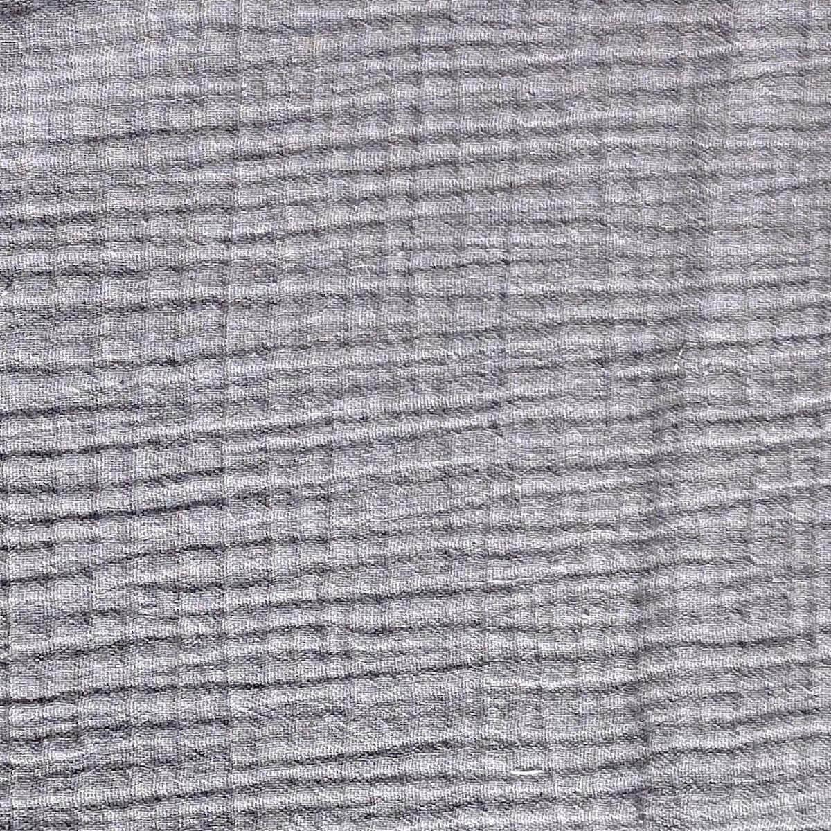 Lit au sol cabane Montessori barrière simple KASVA textiles Bobble grey