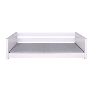 Lit au sol Montessori 90x200cm KASVA hêtre laqué blanc