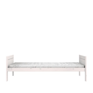Lit bas 120x200cm DE LUXE Lifetime blanchi