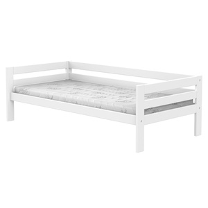 Lit bas 90x200cm ELEMENTS Lifetime blanc