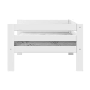 Lit bas 90x200cm ELEMENTS Lifetime blanc