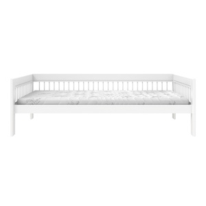 Lit base 90x200cm BREEZE Lifetime blanc
