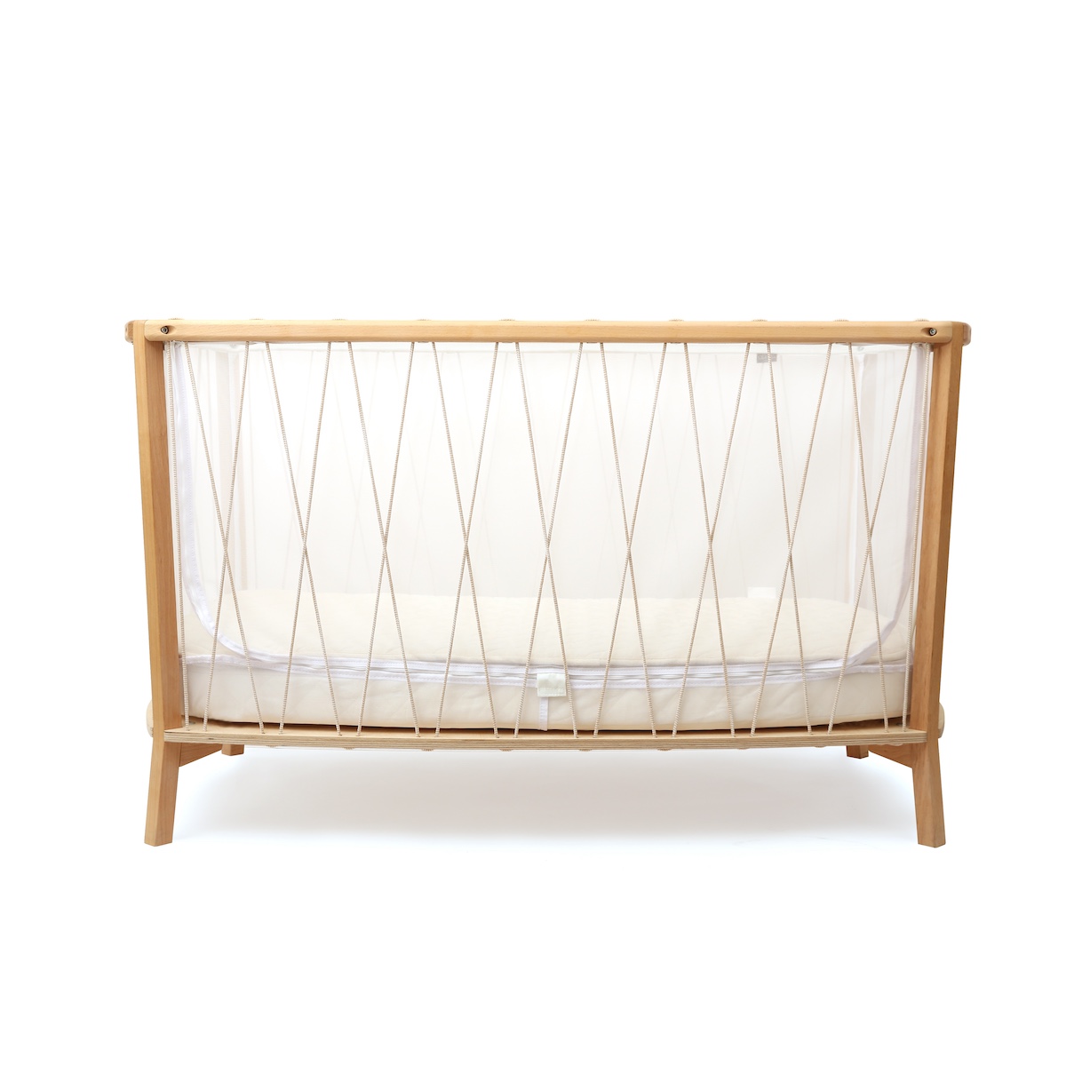 Lit bébé 120cm KIMI Charlie Crane avec matelas mousse desert