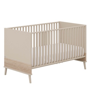 Lit bébé 70x140cm EEFJE Paidi Beige cashmere-chêne