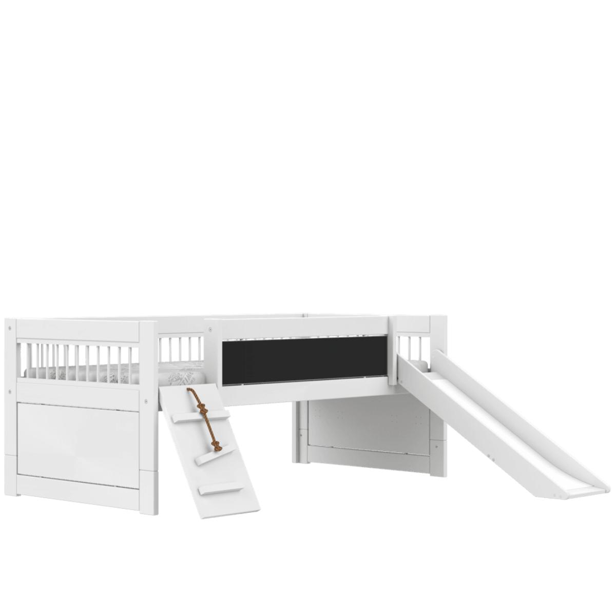 Lit cabine 90x200cm CLIMB & SLIDE DELUXE Lifetime blanc