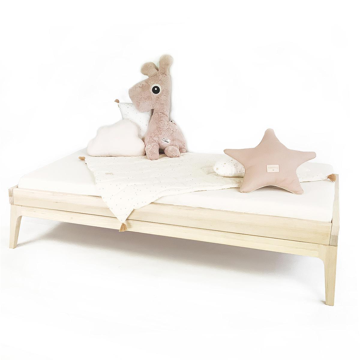 Lit-canapé junior KERA en frêne pieds Pure