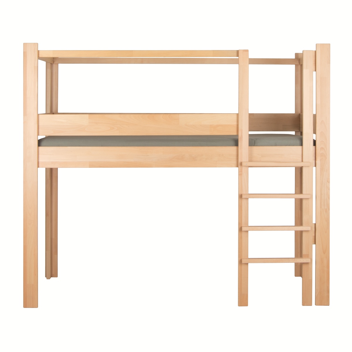 Lit évolutif 90x200cm 7 en 1 échelle frontale DESTYLE de Breuyn naturel