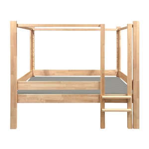 Lit évolutif 90x200cm 7 en 1 échelle frontale DESTYLE de Breuyn naturel