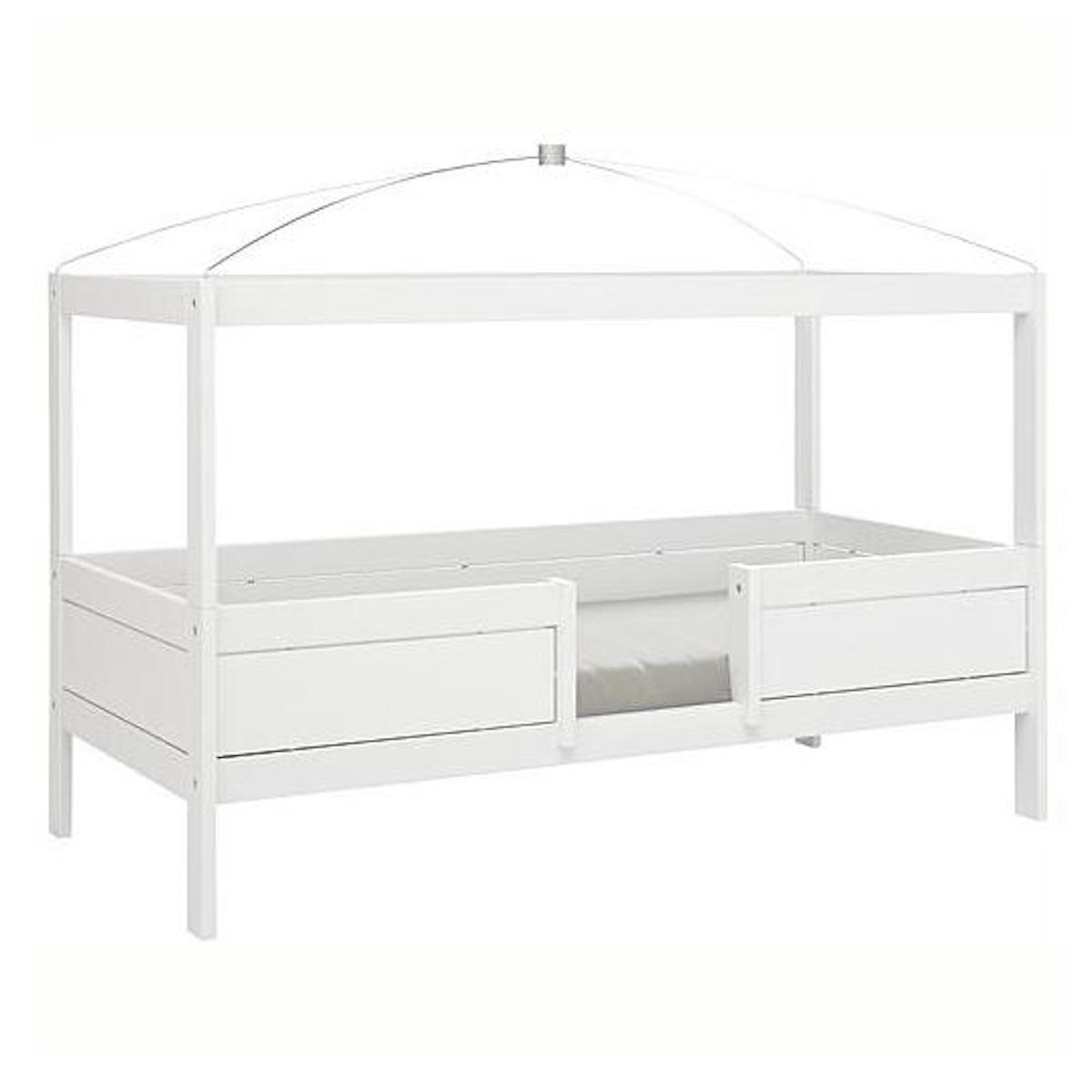 Lit évolutif-toit-rond 90x200cm 4 EN 1 Lifetime blanc