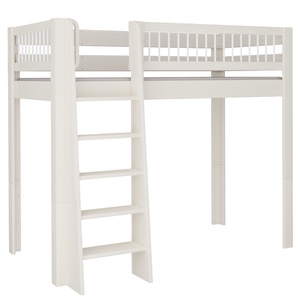 Lit Kubu mezzanine DELUXE de Breuyn blanchi
