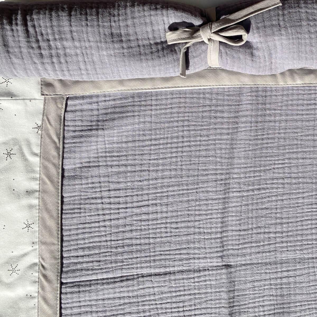 Lit mezzanine KASVA textiles Bobble grey