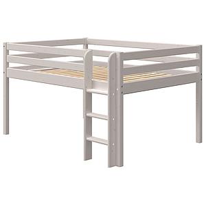 Lit mi hauteur 140x200cm CLASSIC Flexa grey washed 