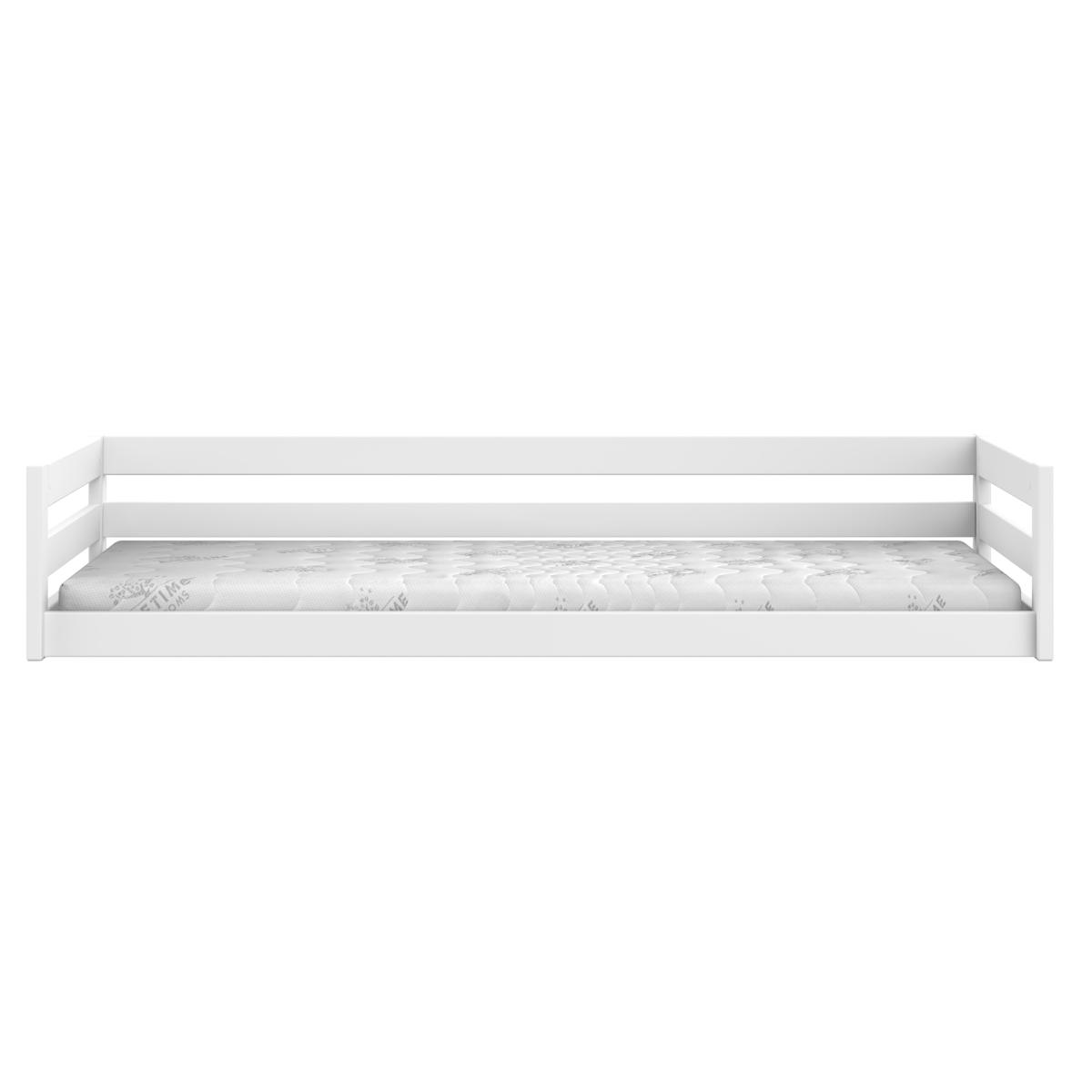 Lit montessori 90x200cm ELEMENTS Lifetime blanc