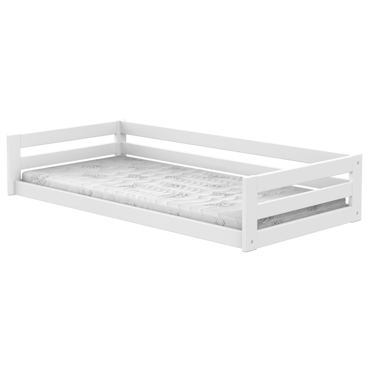 Lit montessori 90x200cm ELEMENTS Lifetime blanc