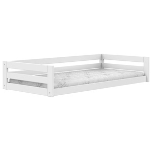 Lit montessori 90x200cm ELEMENTS Lifetime blanc