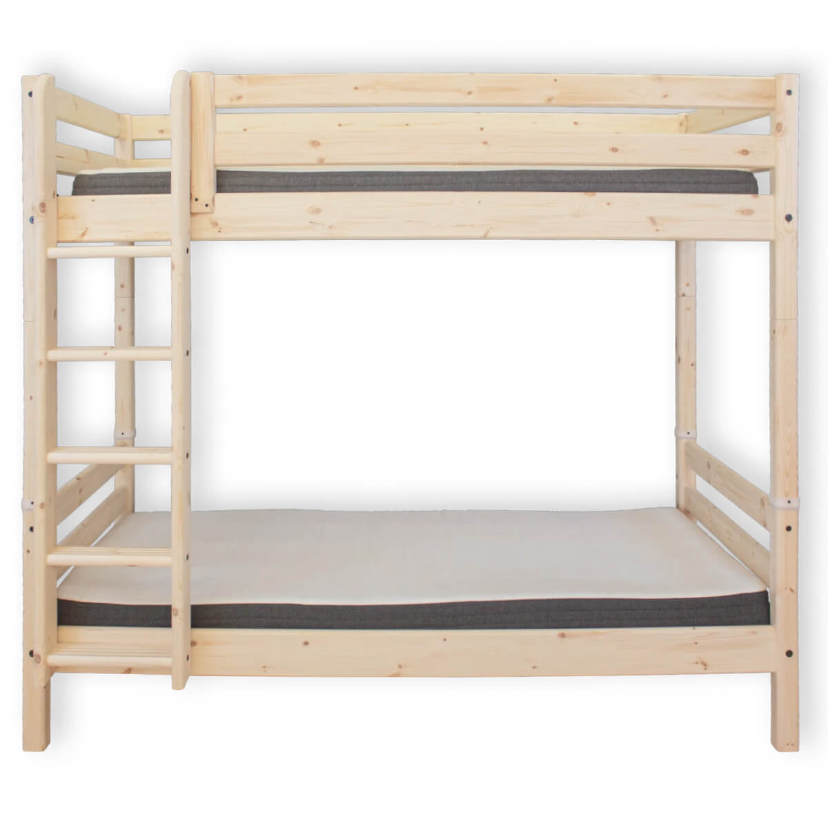 Lit superposé haut 200x90cm échelle droite CLASSIC Flexa
