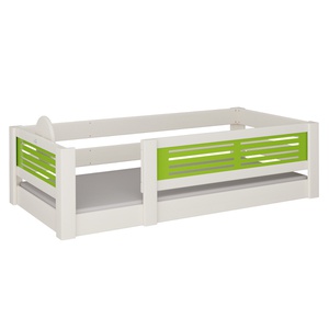 Lit Tatü bas DELUXE de Breuyn blanchi-vert