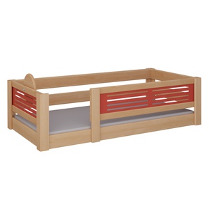 Lit Tatü bas DELUXE de Breuyn naturel-rouge