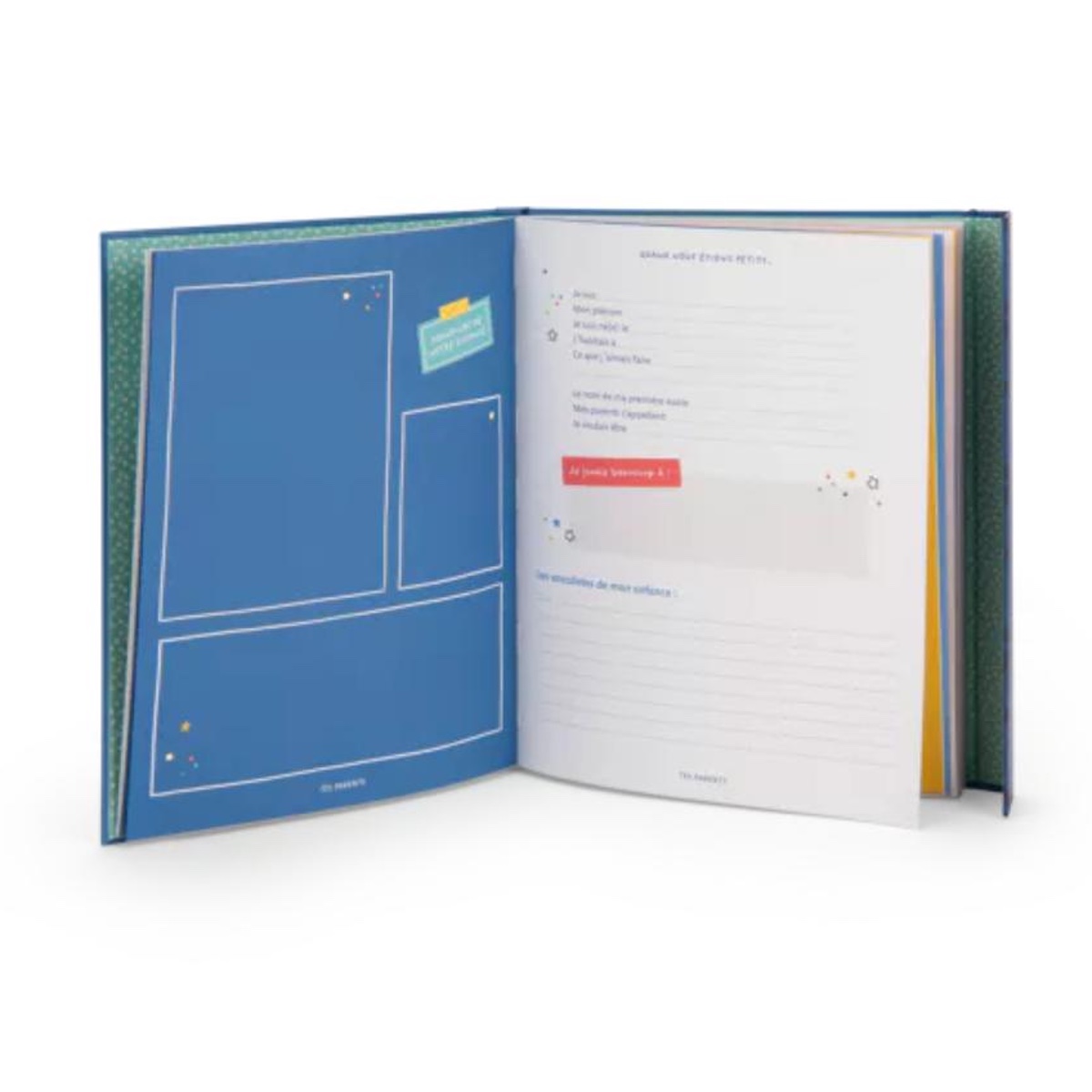 Livre de naissance Puce & Pilou (80 pages) Moulin Roty