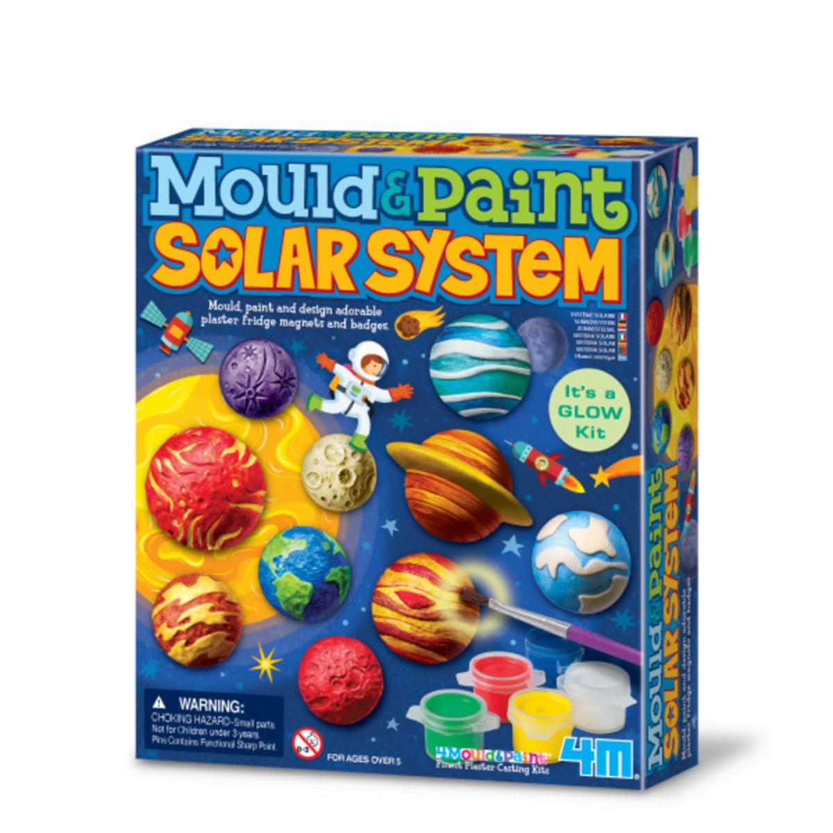 Moule et peinture Système solaire 4M